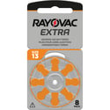 8 Батерии за слухов апарат 13 Extra Advance - Rayovac