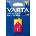 Алкална батерия 9V Longlife Max Power - Varta