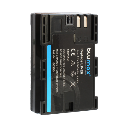 Батерия за фотоапарат Canon LP-E6, 2000 mAh