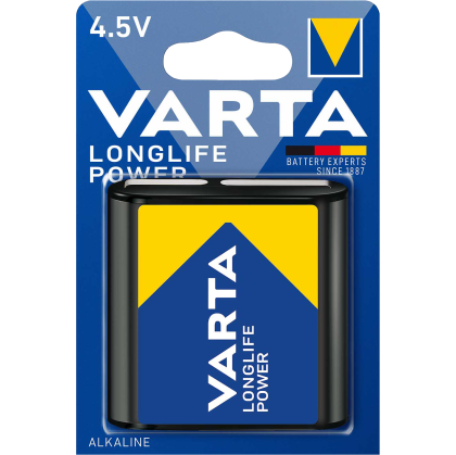 Алкална батерия 3LR12 Varta Longlife Power 4.5V