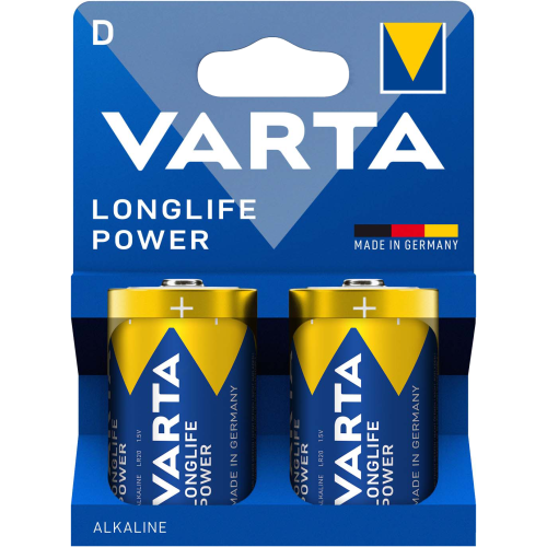 Алкални батерии LR20 - D Varta Longlife Power D размер