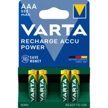Акумулаторни батерии AAA Varta Phone AAA - 550 mAh