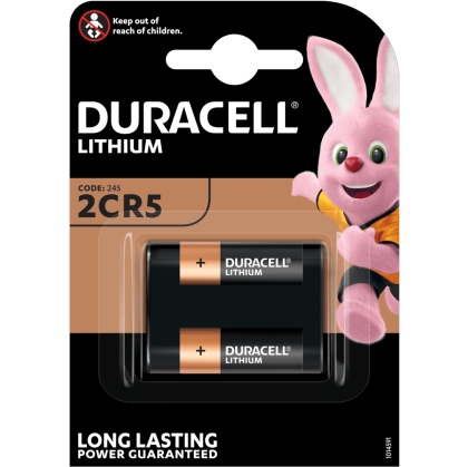 Литиева батерия 2CR5 Duracell DL245A - 2CR5 - 6V