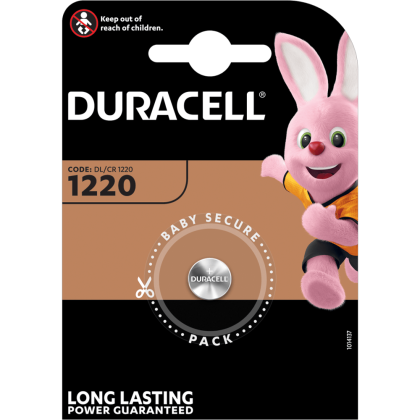 Литиева батерия CR1220 Duracell DL1220 - 3V