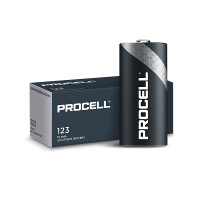 Литиеви батерии CR123A 3V Duracell Procell 10B