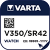 Батерия 350 - SR42 - SR1136W - Varta